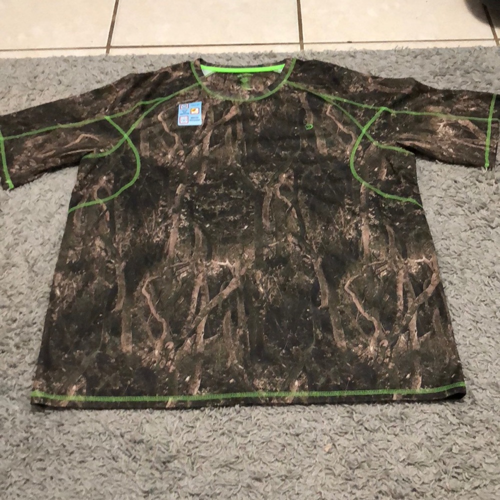 XXLarge Reel Legends Camo UPF 30 Shirt